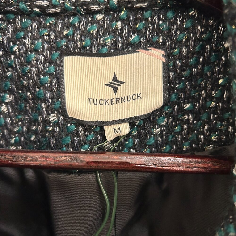 NWT - $378 Tuckernuck Basalt Tweed Windsor Blazer - Picture 5 of 6